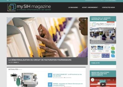 Mysih : Magazine e-média de l’informatique de santé